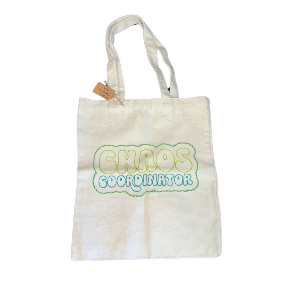 Chaos Coordinator Cream Tote Bag​